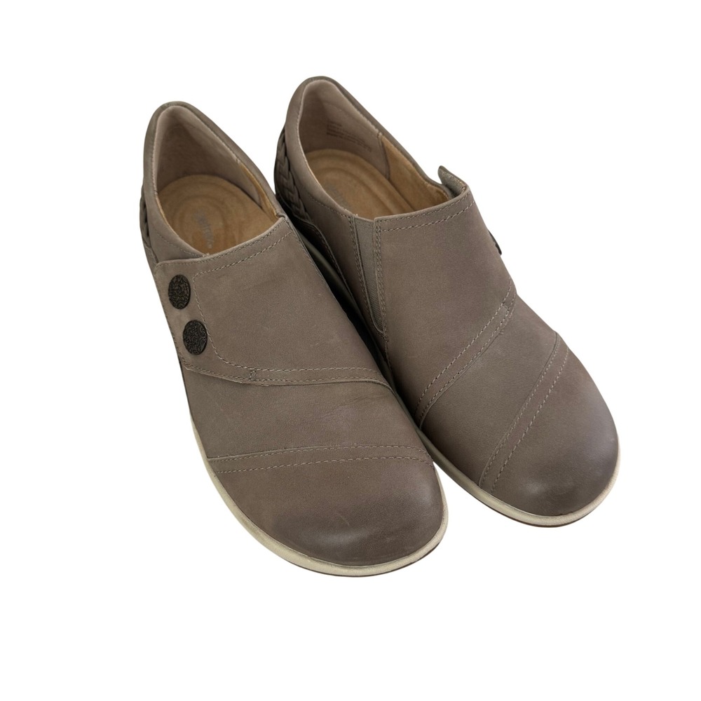 Aetrex DM506 Karina Monk Strap Shoes Women's Size 10 Tan